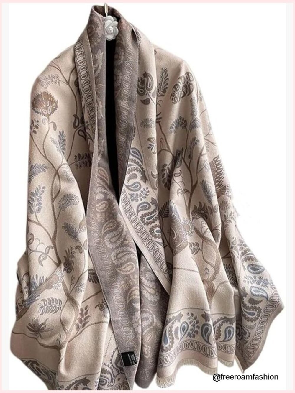 Warm Cashmere Feel Scarf Large Soft Shawl Wrap Women